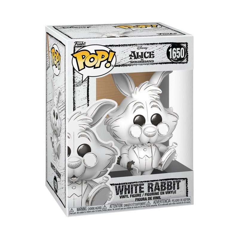 Disney POP! Vinyl figurine Sketched- White Rabbit 9 cm | 0889698864244