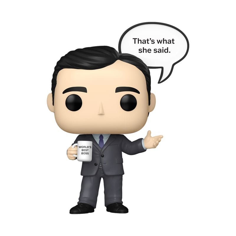 The Office POP! Sayings Vinyl figurine Michael 9 cm | 0889698864282