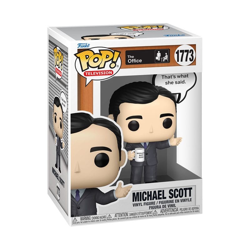 The Office POP! Sayings Vinyl figurine Michael 9 cm | 0889698864282