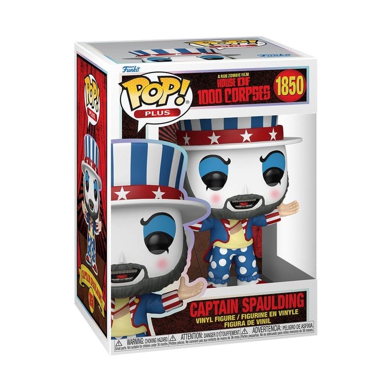 La Maison des mille morts POP! Plus Vinyl figurine Capt. Spaulding 9 cm | 0889698864459