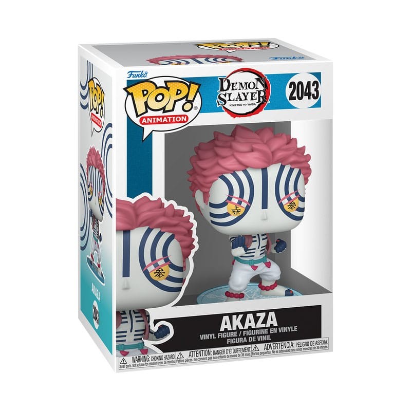 Demon Slayer: Kimetsu no Yaiba POP! Animation Vinyl figurine Akaza 9 cm | 0889698865050