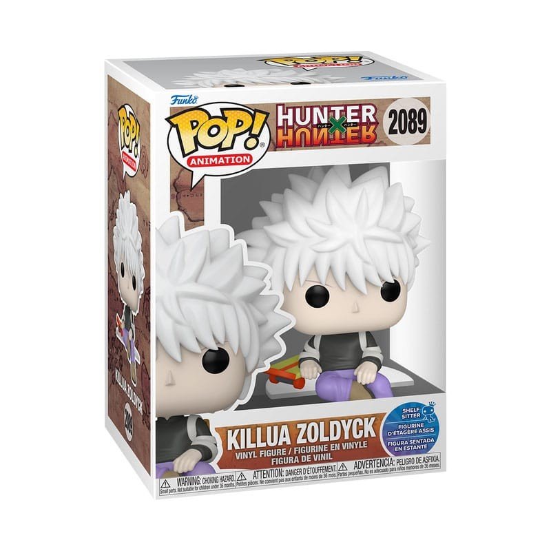 Hunter x Hunter POP! Animation Vinyl figurine Killua (Sit) 9 cm | 0889698865340