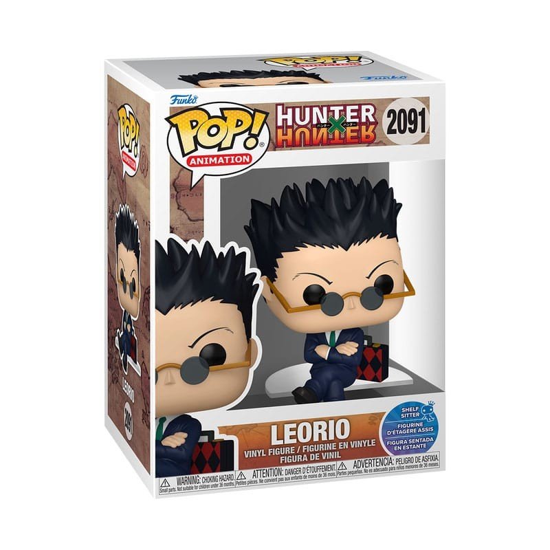 Hunter x Hunter POP! Animation Vinyl figurine Leorio (Sit) 9 cm | 0889698865364