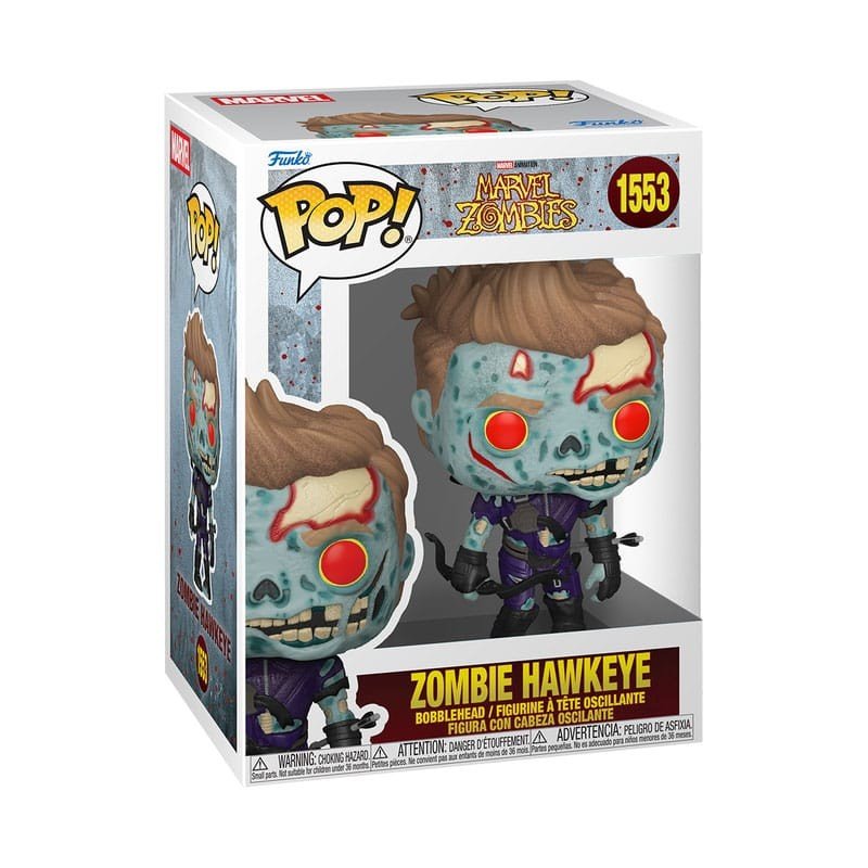 Marvel Zombies POP! Marvel Vinyl figurine Zombie Hawkeye 9 cm | 0889698866491