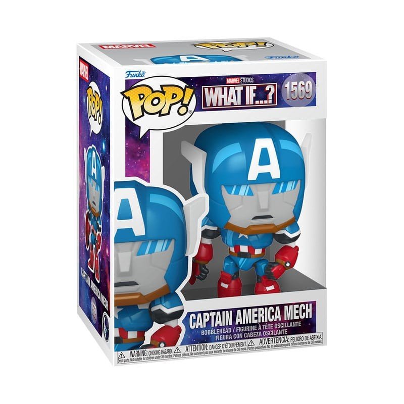What If...? POP! Vinyl figurine Captain America 9 cm | 0889698866538