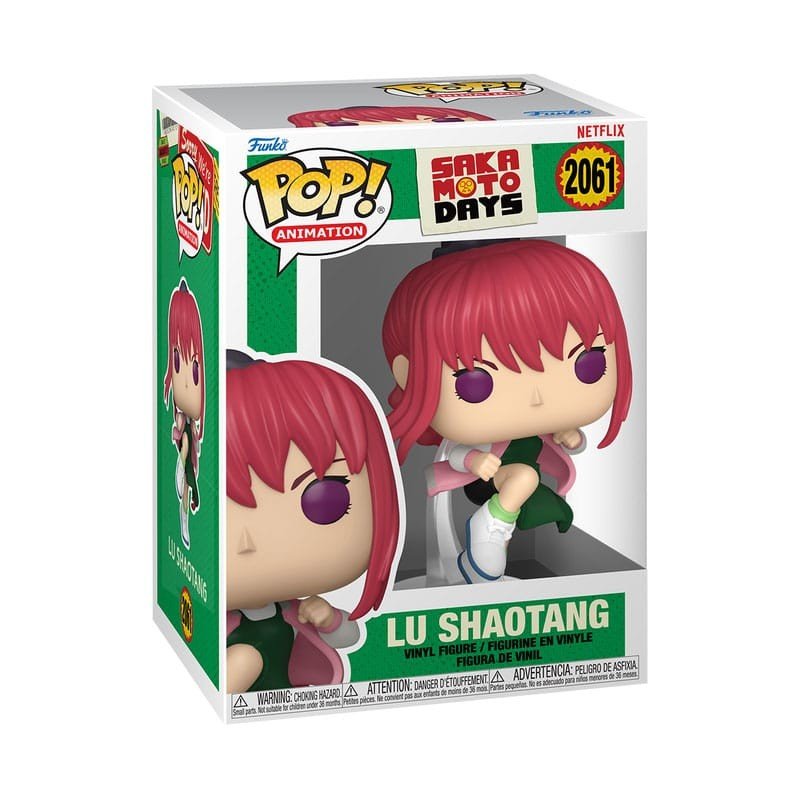 Sakamoto Days POP! Animation Vinyl figurines Lu 9 cm | 0889698866880