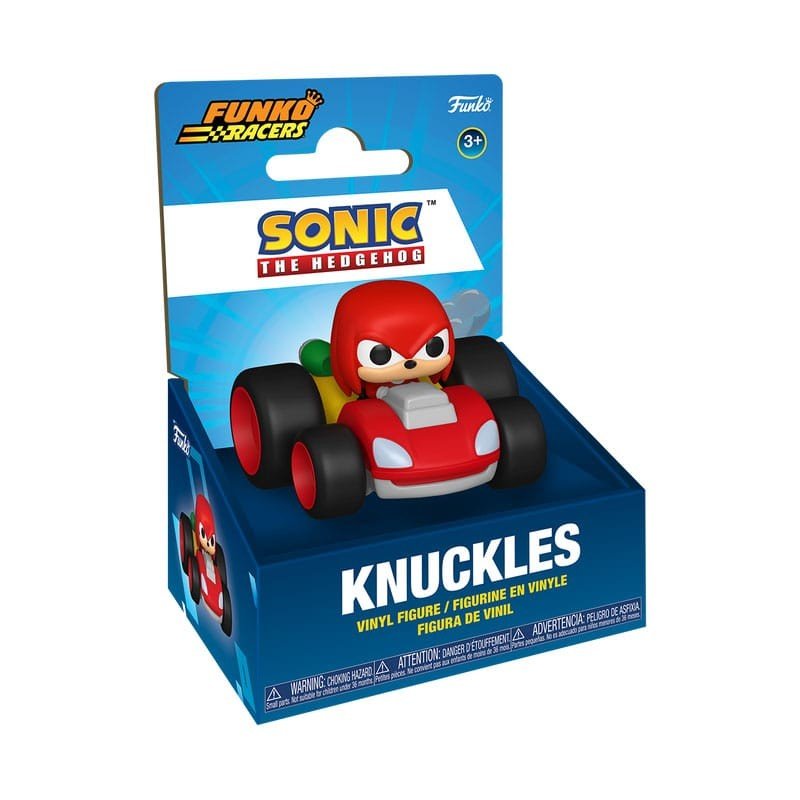 Sonic The Hedgehog Super Racers Diecast figurine Knuckles 5 cm | 0889698867559