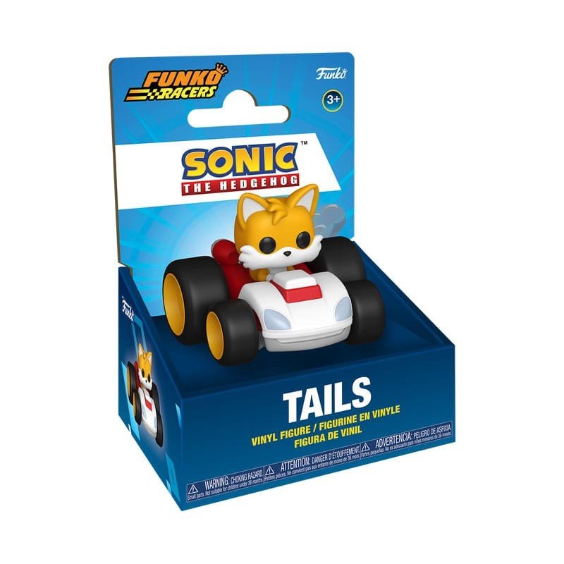 Sonic The Hedgehog Super Racers Diecast figurine Tails 5 cm | 0889698867573