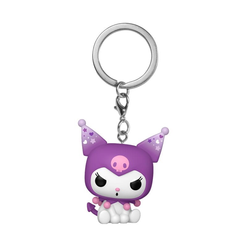 Sanrio POP! Vinyl Keychains 4 cm K/MM- Kuromi Display (12) | 0889698868754