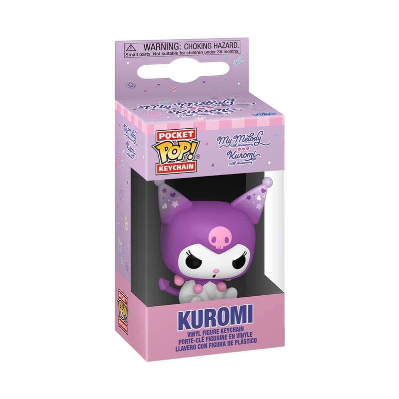 Sanrio POP! Vinyl Keychains 4 cm K/MM- Kuromi Display (12) | 0889698868754