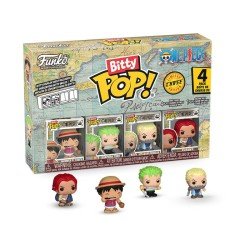 One Piece Bitty POP! Vinyl Figure 4-Pack Luffy 2,5 cm | 0889698868921