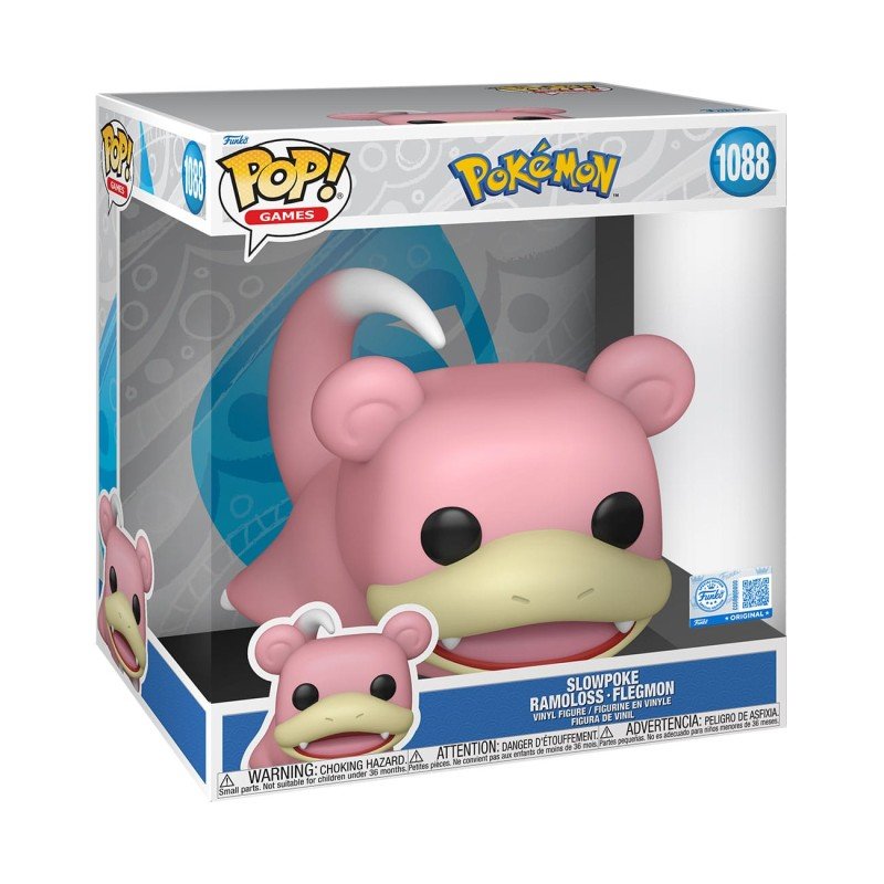 Pokemon Super Sized Jumbo POP! Vinyl figurine Slowpoke 25 cm | 0889698871938