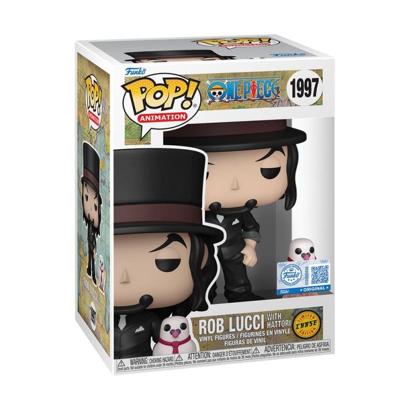 *heo Exclusive Edition* One Piece assortiment POP!&Buddy Animation Vinyl figurines Rob Lucci with Hattori w/Chase 10 cm (6) | 0889698872454
