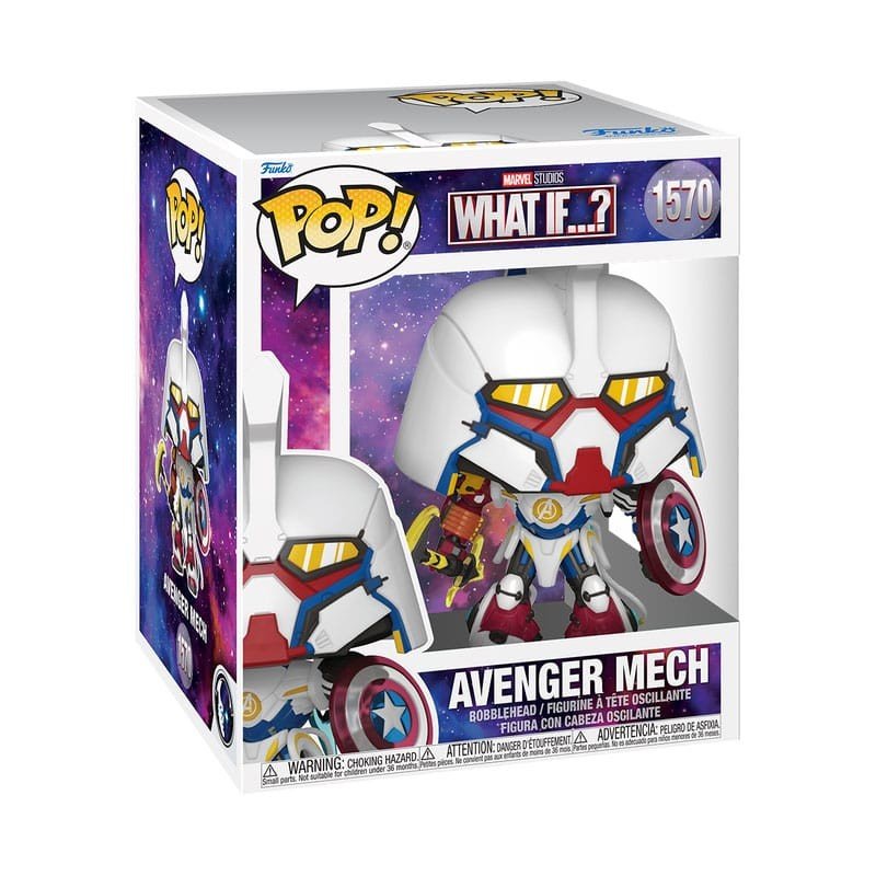 What If...? Figurine Super Sized POP! Marvel Vinyl Super Mech 15 cm | 0889698872799