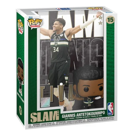 NBA Basketbal Cover Figuur Funko POP! Giannis A. (SLAM Magazin) 9 cm | 889698706278