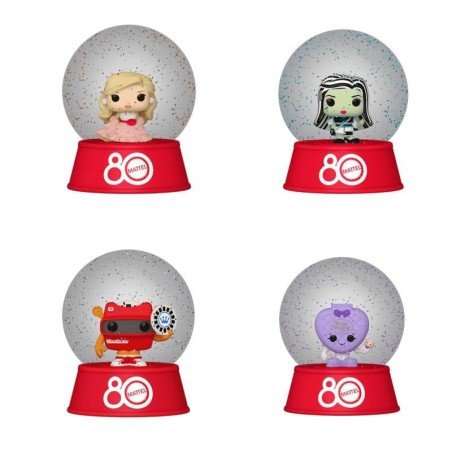 Mattel by Loungefly présentoir pin's émaillés Blind Snowglobes Retro Toy(12) | 0889698879637