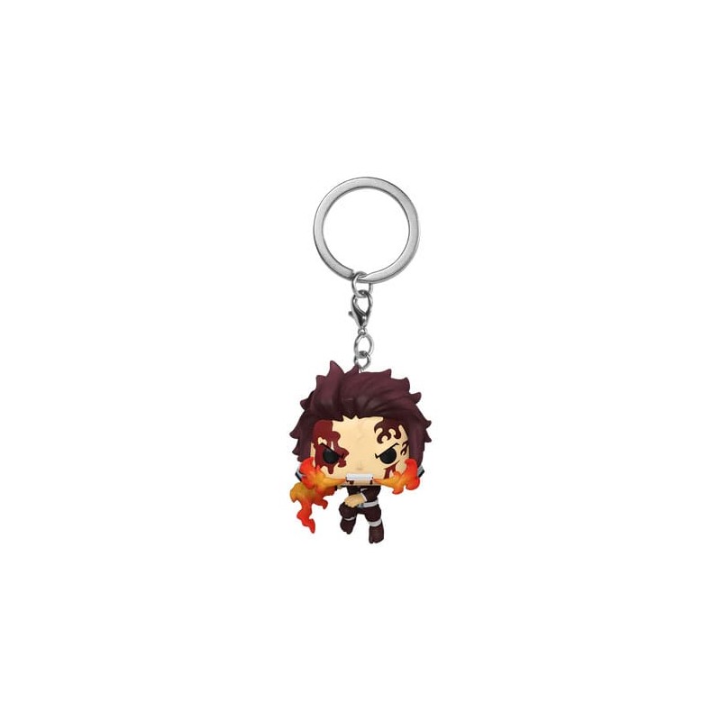 Demon Slayer: Kimetsu no Yaiba présentoir porte-clés Pocket POP! Tanjiro(Dancing Flash) 4 cm (12) | 0889698882095