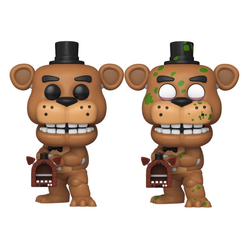 Funko Fusion assortiment POP! Games Vinyl figurines Freddy Fazbear with Pizza Launcher w/CH 9 cm (6) | 0889698883511