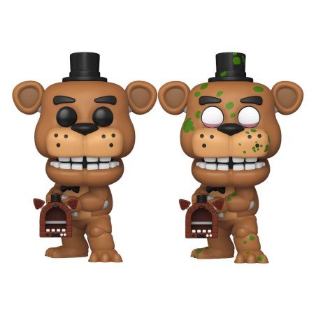 Funko Fusion assortiment POP! Games Vinyl figurines Freddy Fazbear with Pizza Launcher w/CH 9 cm (6) | 0889698883511
