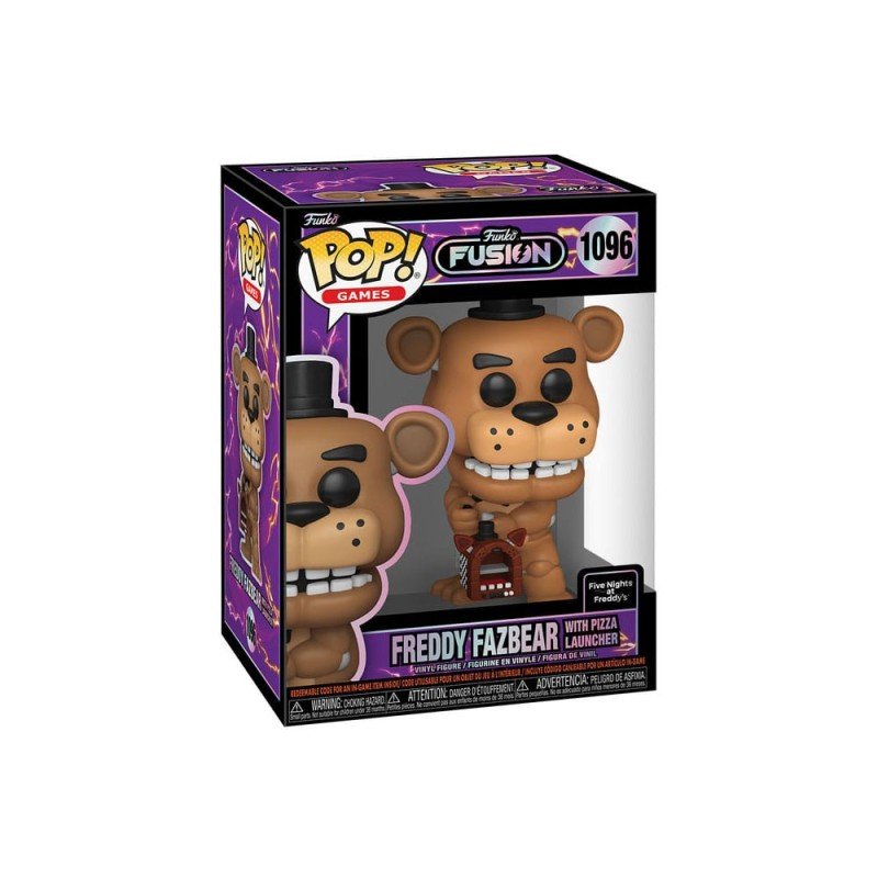 Funko Fusion assortiment POP! Games Vinyl figurines Freddy Fazbear with Pizza Launcher w/CH 9 cm (6) | 0889698883511