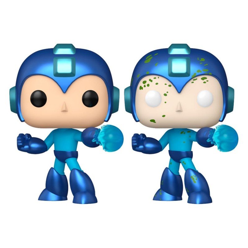Funko Fusion assortiment POP! Games Vinyl figurines Mega Man w/CH 9 cm (6) | 0889698883528