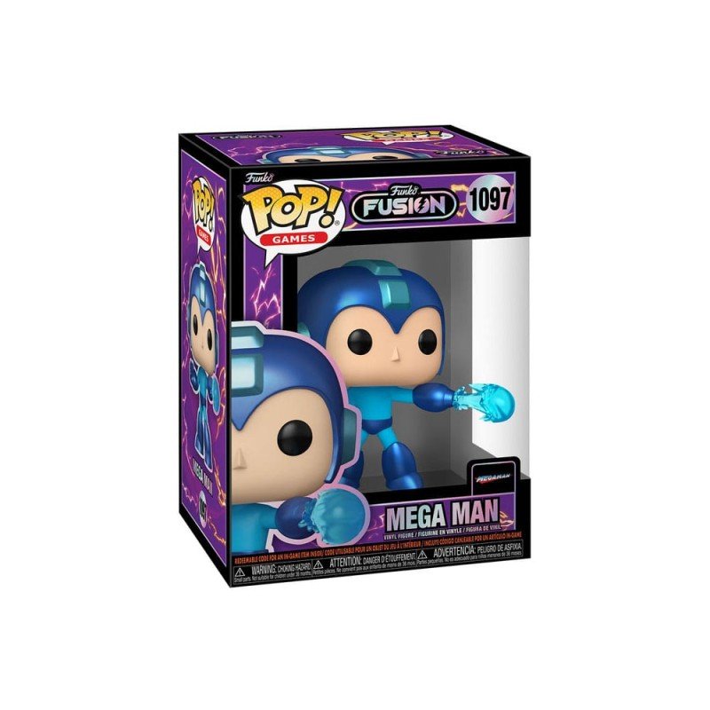 Funko Fusion assortiment POP! Games Vinyl figurines Mega Man w/CH 9 cm (6) | 0889698883528