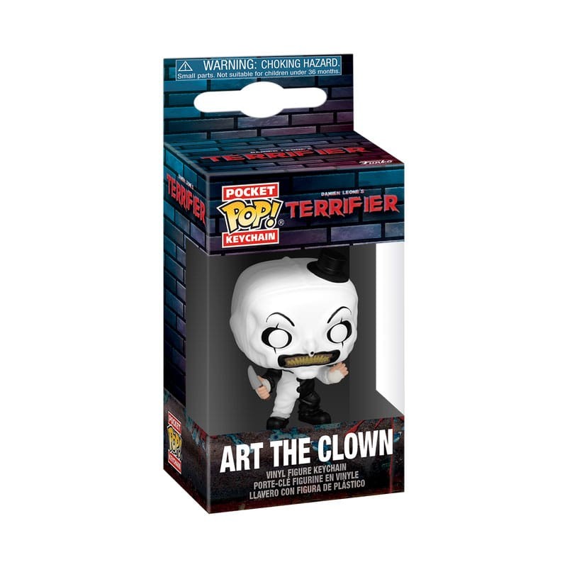 Terrifier présentoir porte-clés Pocket POP! Horror Terrifier 4 cm (12) | 0889698883603