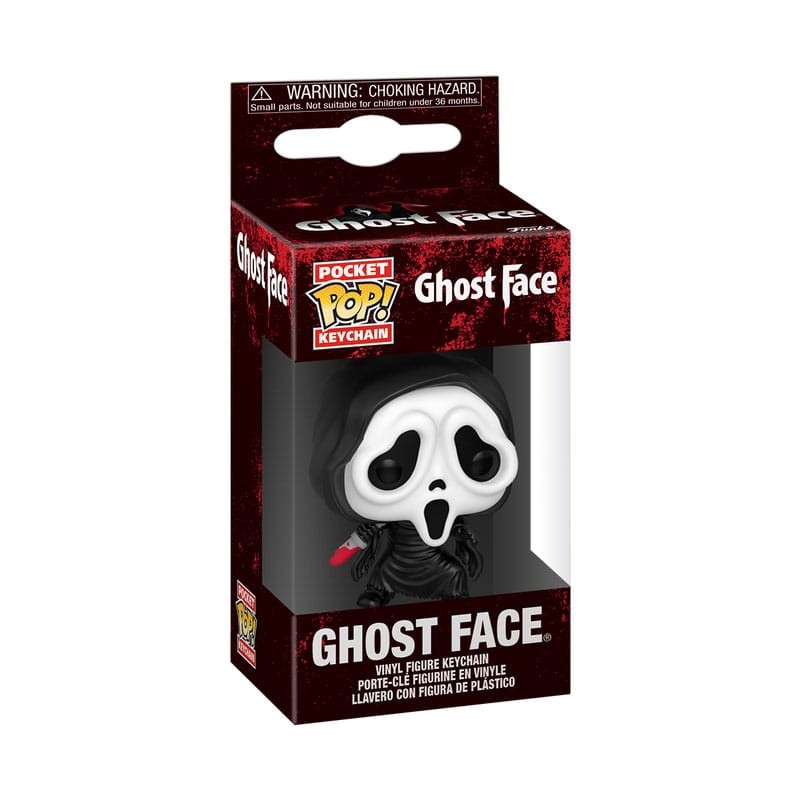 Scream présentoir porte-clés Pocket POP! Horror Ghostface 4 cm (12) | 0889698883610