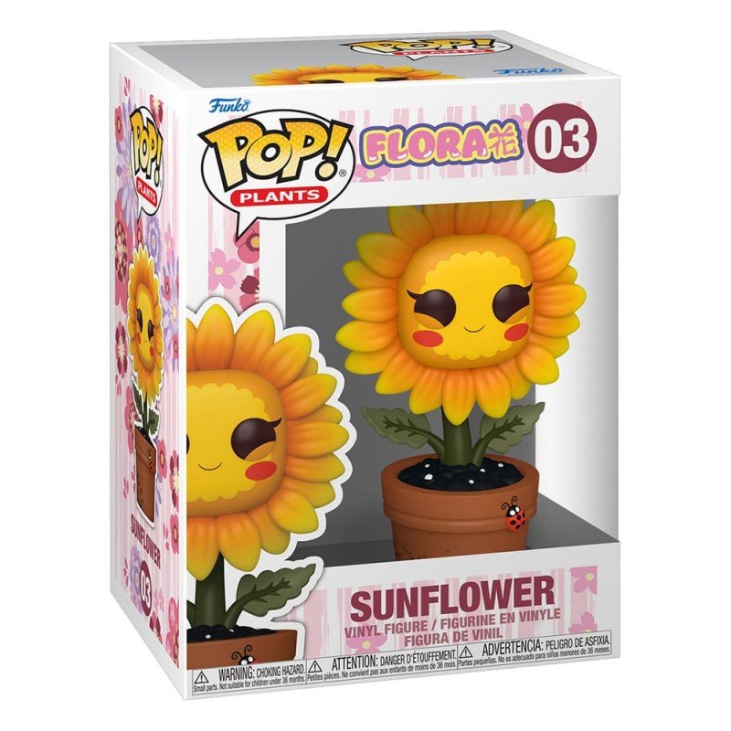Flora POP! Plants Vinyl figurine Sunflower 9 cm | 0889698883832