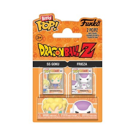 Dragon Ball pack 2 figurines Bitty POP! Vinyl Goku & Freiza 2,5 cm | 0889698889278