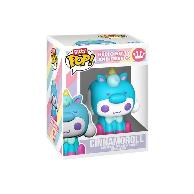 Hello Kitty pack 2 figurines Bitty POP! Vinyl HK & Cinnamonroll 2,5 cm | 0889698889285
