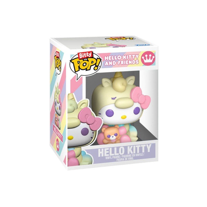Hello Kitty pack 2 figurines Bitty POP! Vinyl HK & Cinnamonroll 2,5 cm | 0889698889285