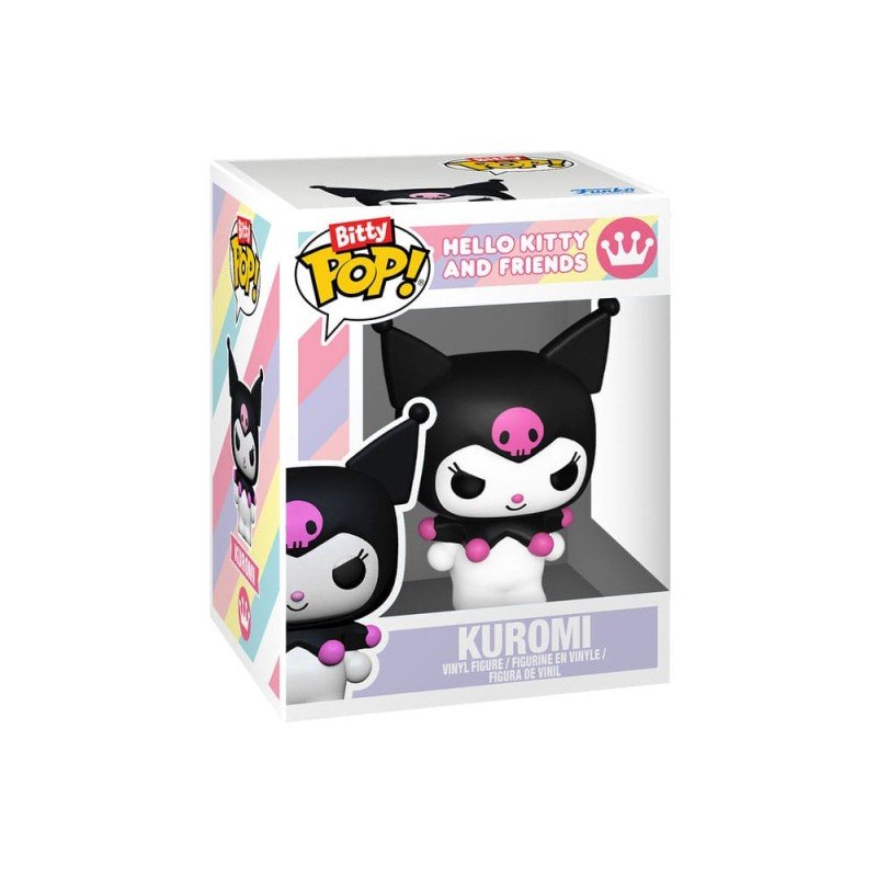 Hello Kitty pack 2 Bitty POP! Vinyl figurines My Melody&Kuromi 2 cm | 0889698889292