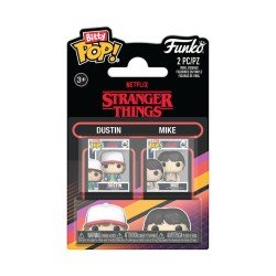 Stranger Things Bitty POP! Vinyl Figure 2-Pack Dustin & Mike 2,5 cm | 0889698889360