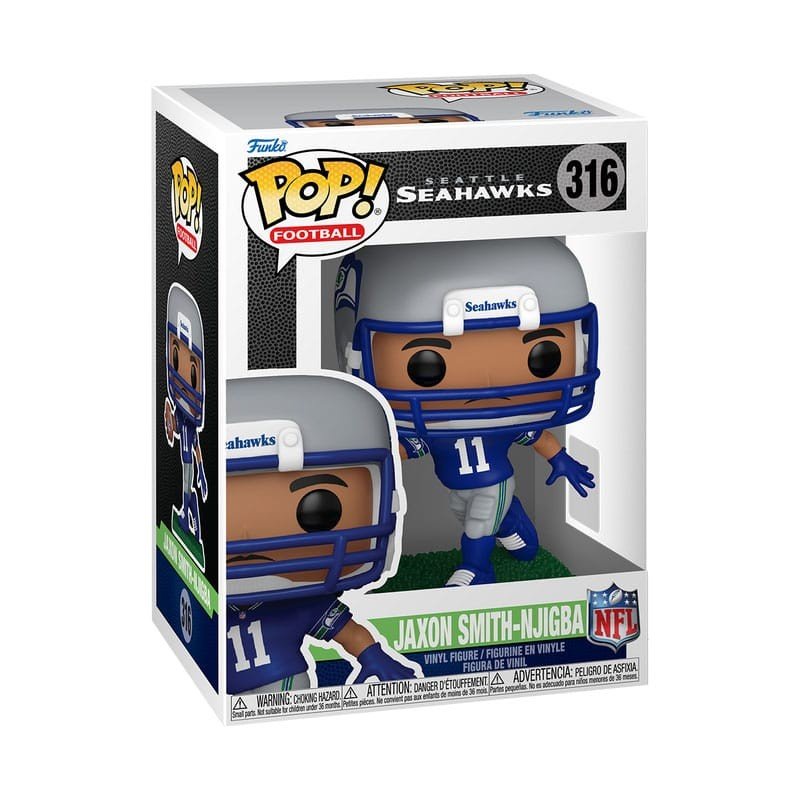 NFL: Legends POP! Sports Vinyl figurine Seattle Seahawks - Jaxon Smith-Njigba 9 cm | 0889698891493