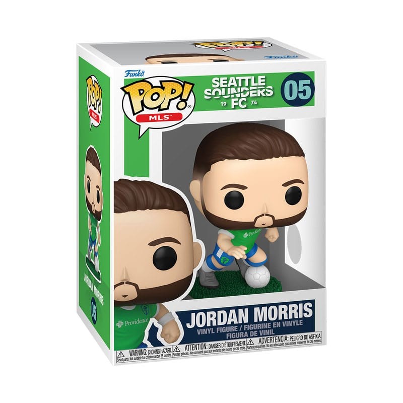 MLS POP! Sports Vinyl figurine Sounders- Jordan Morris 9 cm | 0889698891578