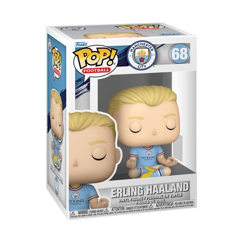 EFL POP! Football Vinyl Figurine Manchester City - Erling Haaland 9 cm | 0889698893657