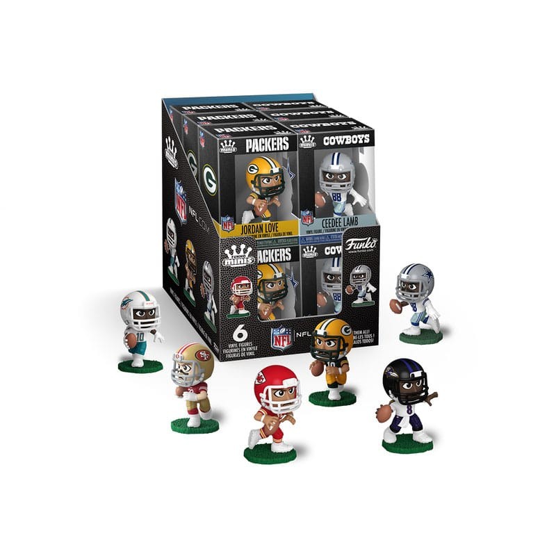 NFL présentoir Mystery Minis figurines PDQ 5 cm (12) | 0889698914215