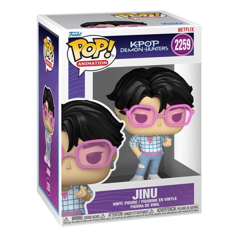 KPop Demon Hunters POP! Animation Vinyl Figures Jinu w/Chase 9 cm Assortment (6) | 0889698946919