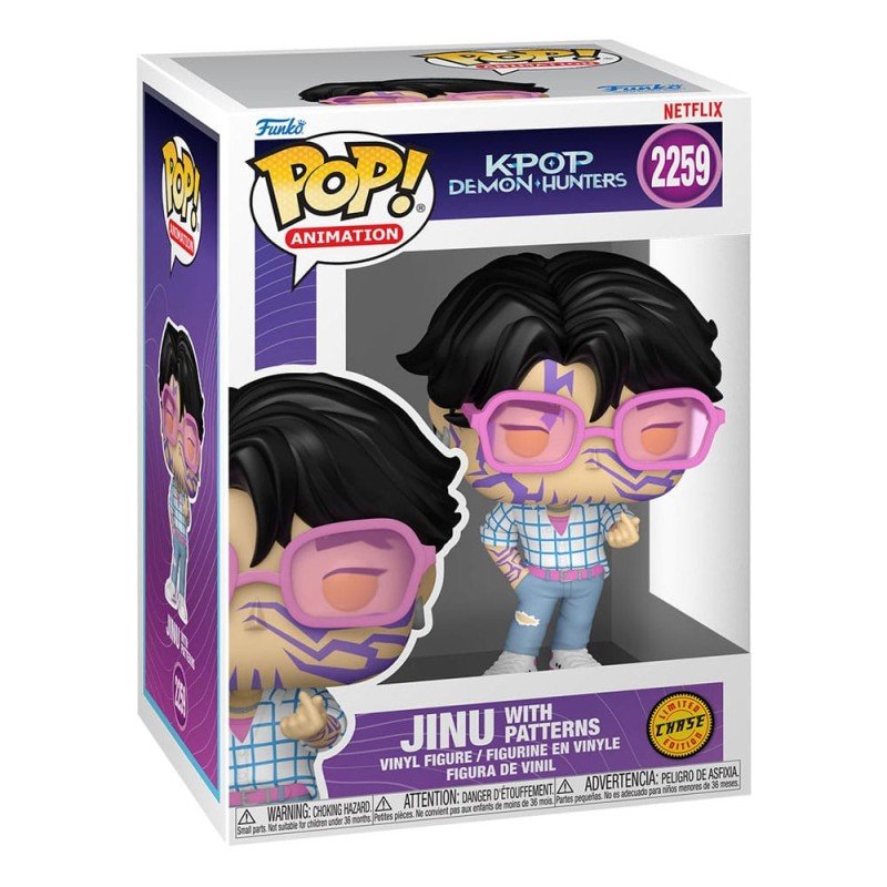 KPop Demon Hunters assortiment POP! Animation Vinyl figurines Jinu w/Chase 9 cm (6) | 0889698946919