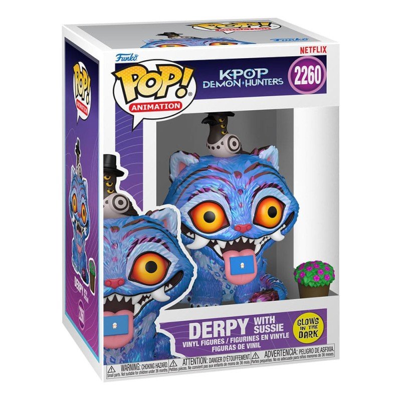 KPop Demon Hunters POP! Animation Vinyl figurine Tiger w/Bird 9 cm | 0889698946933