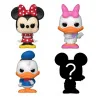 Disney Pack 4 Figurines Bitty Funko POP! Vinyl Minnie 2,5 cm