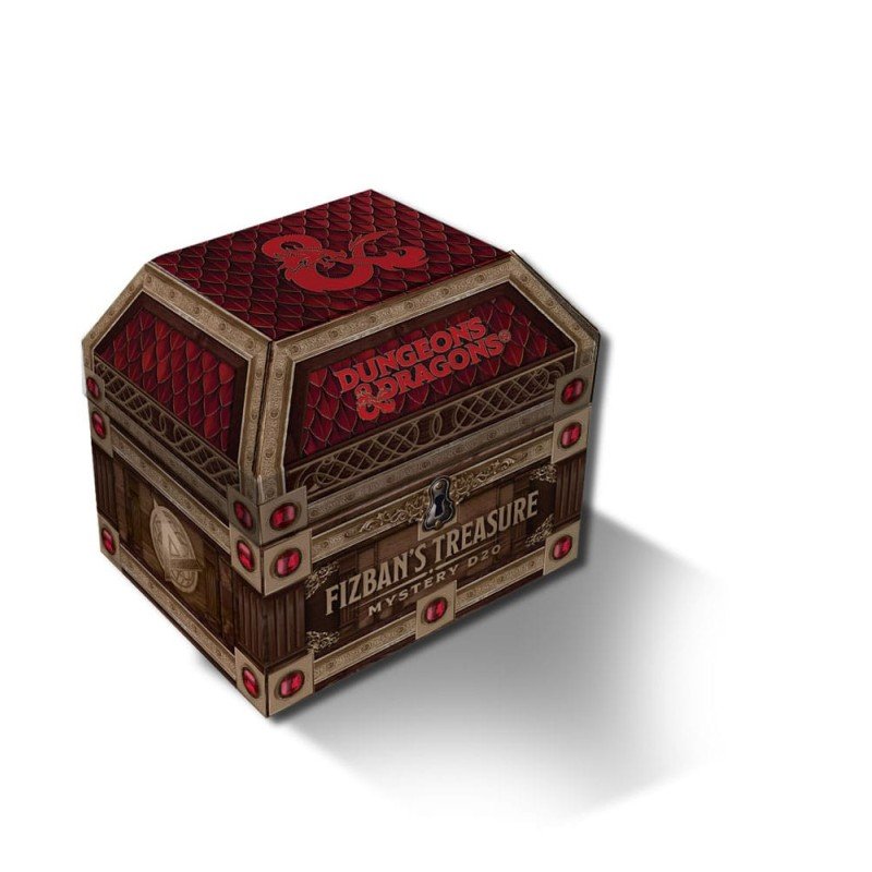 Dungeons & Dragons Blind Mystery Box dés Fizban's Treasure d20 25 mm | 0687700235453