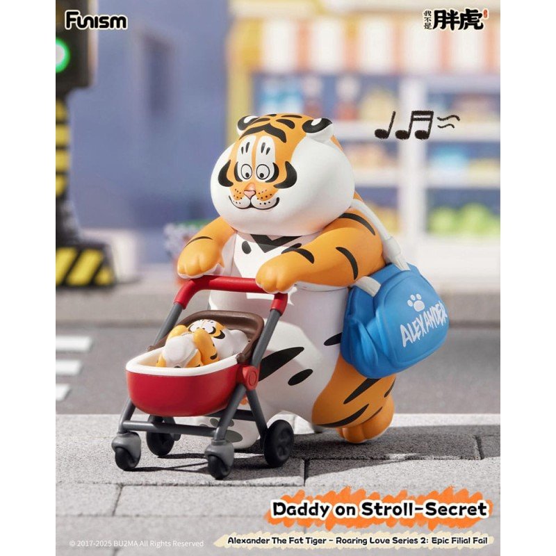 Alexander The Fat Tiger présentoir mini-figurines Roaring Love Series 2: Epic Filial Fabil 7 cm (8) | 6970834313710