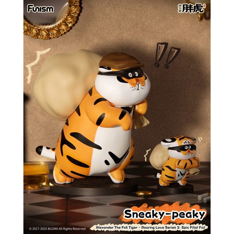 Alexander The Fat Tiger présentoir mini-figurines Roaring Love Series 2: Epic Filial Fabil 7 cm (8) | 6970834313710