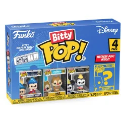 Disney Pack 4 Figurines Bitty Funko POP! Vinyl Sorcerer Mickey 2,5 cm