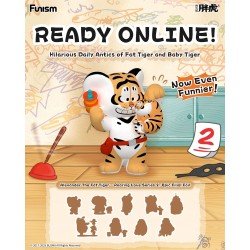 Alexander The Fat Tiger présentoir mini-figurines Roaring Love Series 2: Epic Filial Fabil 7 cm (8) | 6970834313710