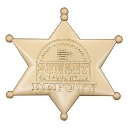 Fallout collection de réplique Sunset Sarsaparilla Legend of the Star Gold Coloured Limited Edition | 5060948297905