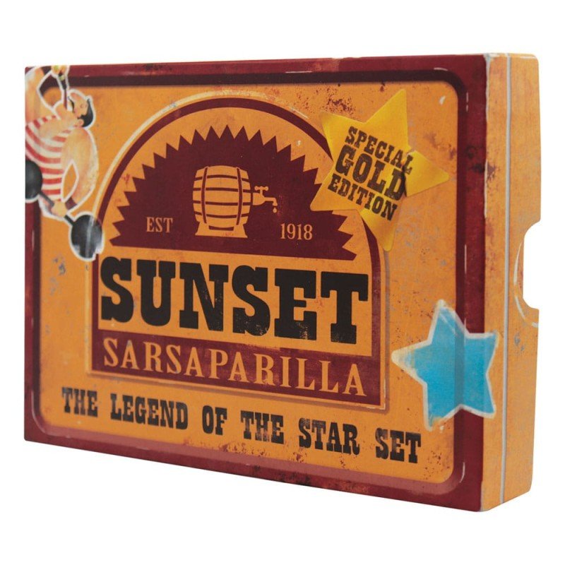 Fallout collection de réplique Sunset Sarsaparilla Legend of the Star Gold Coloured Limited Edition | 5060948297905