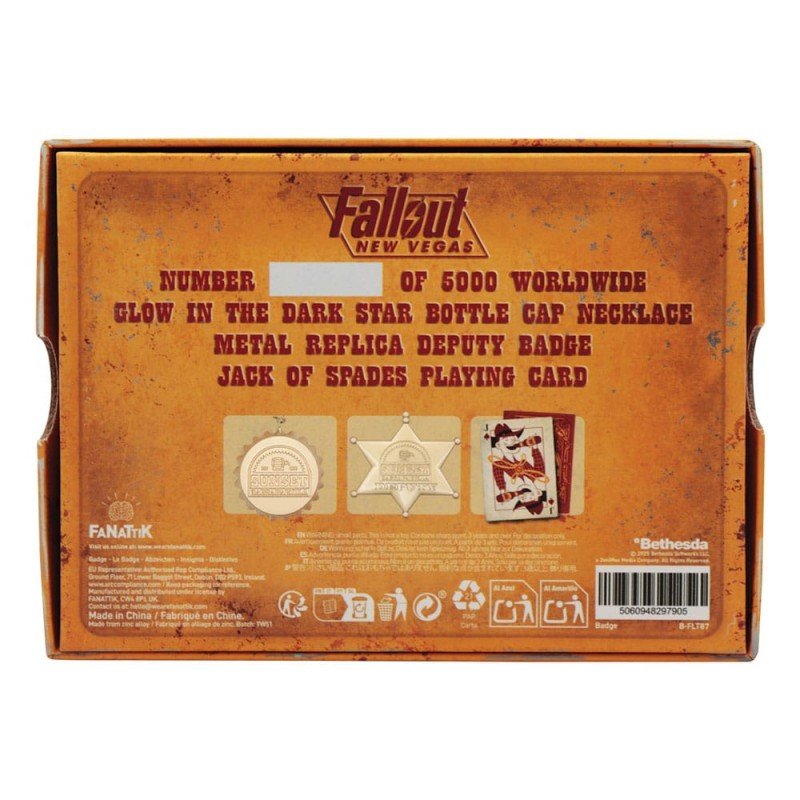 Fallout collection de réplique Sunset Sarsaparilla Legend of the Star Gold Coloured Limited Edition | 5060948297905
